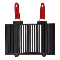 Grill fonta, cu manere din silicon, 40x25 cm - LAVA