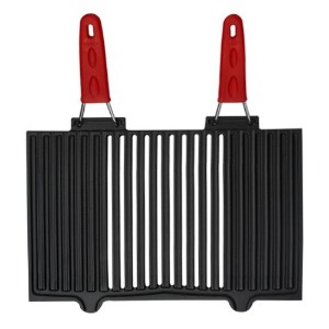 Grill fonta, cu manere din silicon, 40x25 cm - LAVA