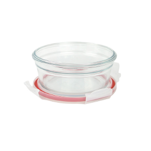 Caserola rotunda, sticla, 850ml - Glasslock