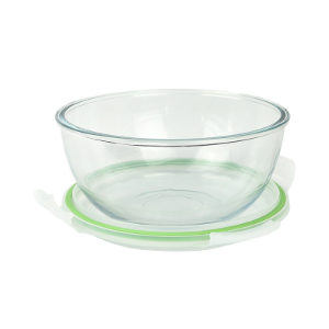 Bol cu capac, sticla, 2L - Glasslock