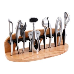 Set ustensile bucatarie, 7 piese, zinc - Zokura