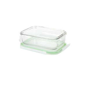 Caserola dreptunghiulara, sticla, 400ml - Glasslock