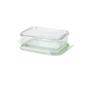 Caserola dreptunghiulara, sticla, 400ml, "Air-Type"  - Glasslock