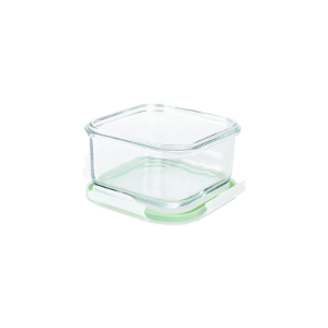 Caserola patrata, sticla, 490ml - Glasslock