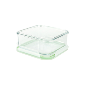 Caserola patrata, sticla, 900ml - Glasslock