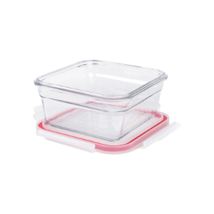 Caserola patrata, sticla, 900ml - Glasslock