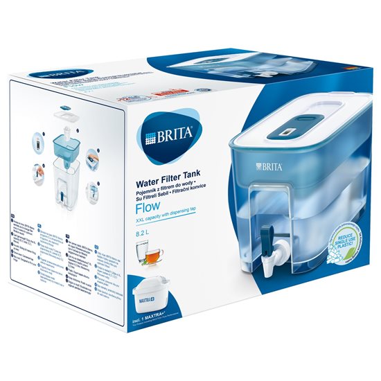 Recipient filtrant BRITA Flow 8,2 L (blue)