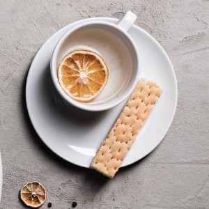 Ceasca pentru ceai cu farfurioara, portelan, 207ml, "Gastronomi Soley" - Porland