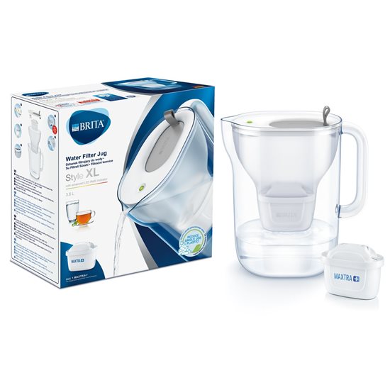 Cana filtranta BRITA Style XL 3,6L Maxtra+ (grey)