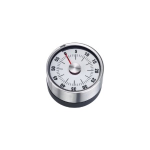 Cronometru mecanic, inox, "Futura" - Westmark