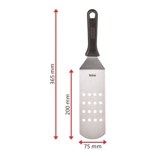 Spatula cu perforatii, inox, 20 x 7,5 cm, "Master Line" - Westmark