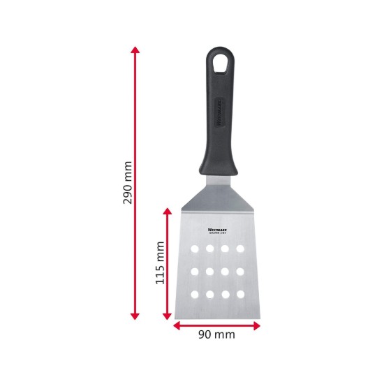 Spatula cu perforatii, inox, 11,5 x 9 cm, "Master Line" - Westmark