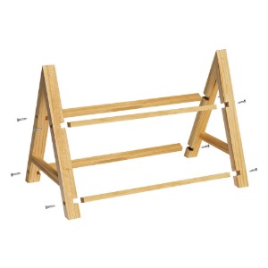 Etajera servire cu 2 nivele, 35,5 x 22 x 27 cm, ardezie - Westmark