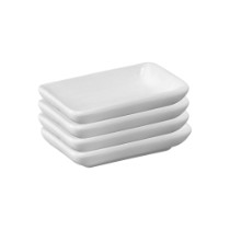 Set 4 mini-boluri dreptunghiulare, 7,8 x 5 cm, ceramica - Westmark