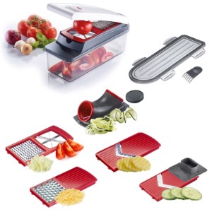 Feliator legume, 12 piese, "Dicer Star Plus" - Westmark