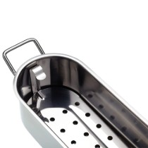 Tava pentru peste, inox, 45,5 x 15 cm - Kitchen Craft