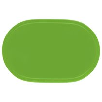 Suport farfurii (napron) oval, 45,5 x 29 cm, vinil, Verde, "Fun" - Saleen