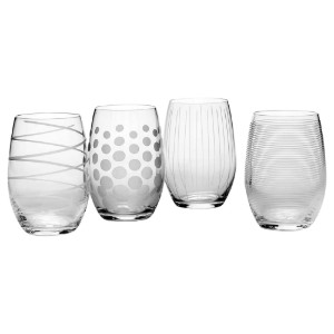 Set 4 pahare vin, sticla cristalina, 503ml, "Cheers" - Mikasa