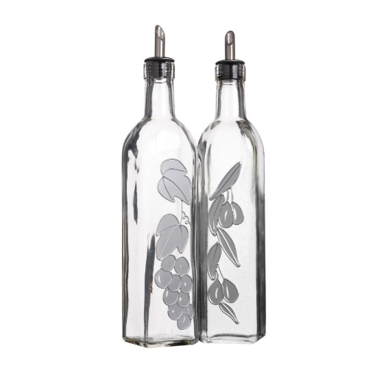 Set 2 dozatoare ulei/otet, 500 ml, sticla, "World of Flavours" - Kitchen Craft
