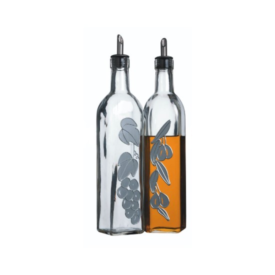 Set 2 dozatoare ulei/otet, 500 ml, sticla, "World of Flavours" - Kitchen Craft
