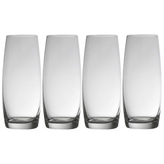 Set 4 pahare sticla cristalina, 266ml, "Julie" - Mikasa