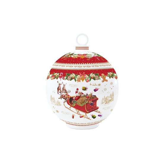 Borcan pentru fursecuri, portelan, 18 x 23 cm "CHRISTMAS MEMORIES" - Nuova R2S