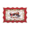 Platou servire, portelan, 35 x 23 cm, 