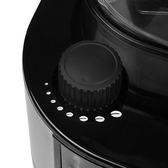 Cafetiera electrica cu rasnita, 1,5L, 1050W, "Roma", Negru - Princess