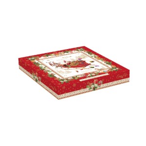 Set 2 farfurii desert, portelan, 20cm, "CHRISTMAS MEMORIES" - Nuova R2S