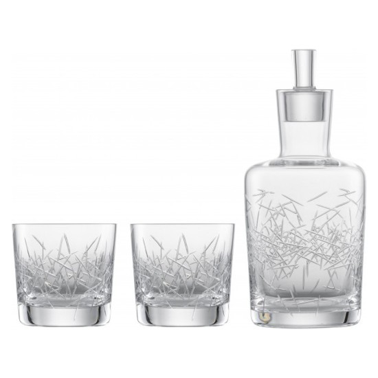 Set decantor cu 2 pahare whisky, sticla cristalina, "Glace" - Schott Zwiesel
