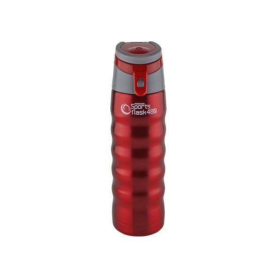 Termos inox, 480 ml "Pionner Sports", Rosu - Grunwerg