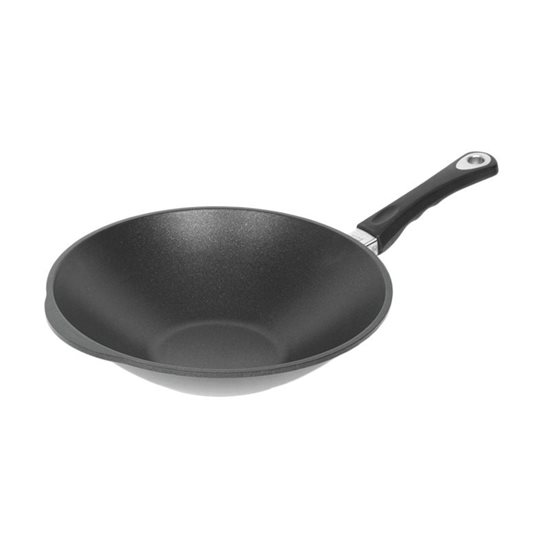 Tigaie wok, aluminiu, 32 cm, inductie - AMT Gastroguss