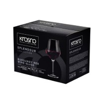 Set 6 pahare vin Burgundy, sticla cristalina, 860ml, "Splendour" - Krosno