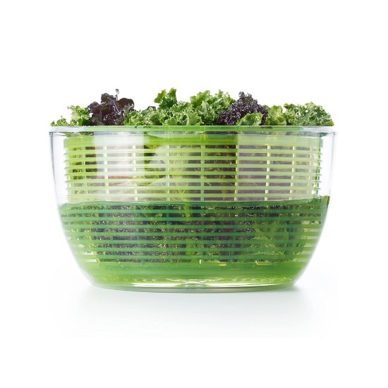 Uscator salata si verdeturi 27 cm, verde - OXO