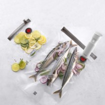 Set 3 pungi ambalare in vid, 49 x 30 cm, "FRESH & SAVE" - Zwilling