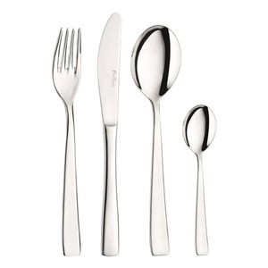 Set tacamuri 24 piese "Gamma", inox - Pintinox
