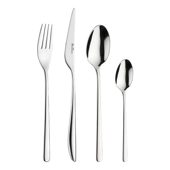 Set tacamuri 24 piese "Florence", inox - Pintinox