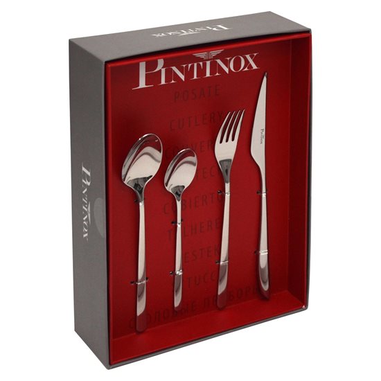 Set tacamuri 24 piese "Florence", inox - Pintinox