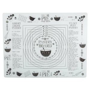 Blat pentru aluat, sticla, 48 x 38 cm - Kitchen Craft