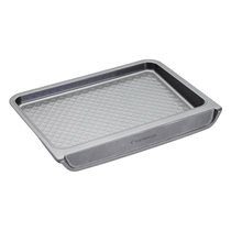 Tava de copt antiaderenta, 40,5 x 31 cm, otel carbon - Kitchen Craft