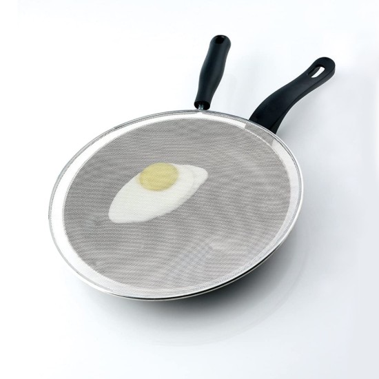 Protectie antistropire, inox, 28cm - Kitchen Craft