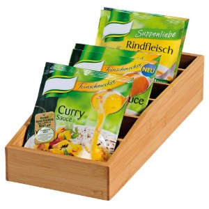 Cutie pentru condimente, bambus, 35 x 15 cm - Kesper