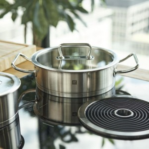 Cratita inox, cu capac, 28cm/4,3L, "ZWILLING Pro" - Zwilling
