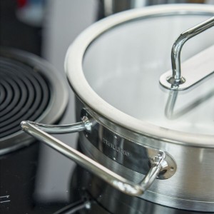 Cratita inox, cu capac, 28cm/4,3L, "ZWILLING Pro" - Zwilling