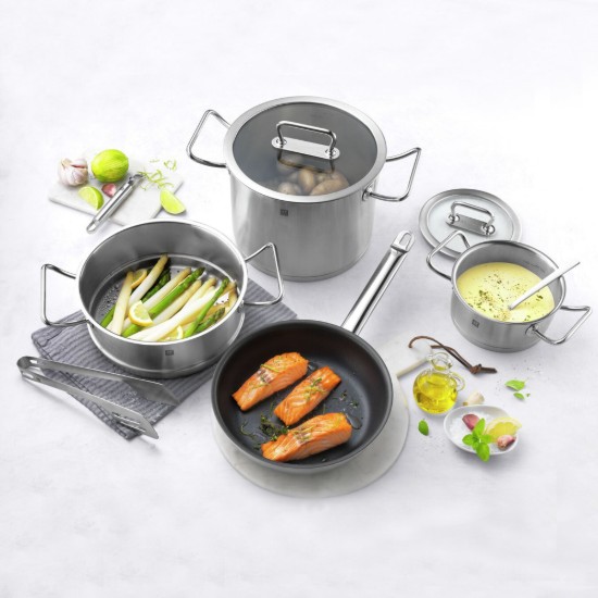 Tigaie antiaderenta, 3-Ply, inox, 20cm, "ZWILLING Pro" - Zwilling
