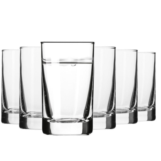 Set 6 pahare shot, sticla, 60ml - Krosno