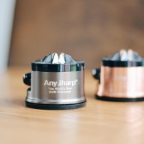 Ascutitor de cutite, "Pro", Brushed Metal - AnySharp