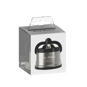 Ascutitor de cutite, "Pro", Brushed Metal - AnySharp