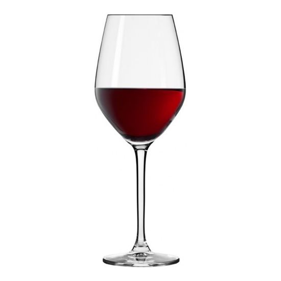Set 6 pahare vin rosu, sticla cristalina, 300ml, "Splendour" - Krosno