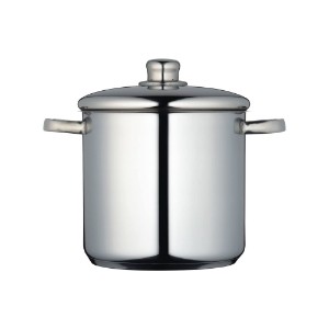 Oala inox, cu capac, 22cm/7L, “Master Class” - Kitchen Craft